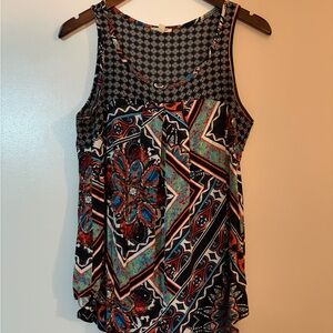 Anthropologie Weston Olvera Flowy Tank Small